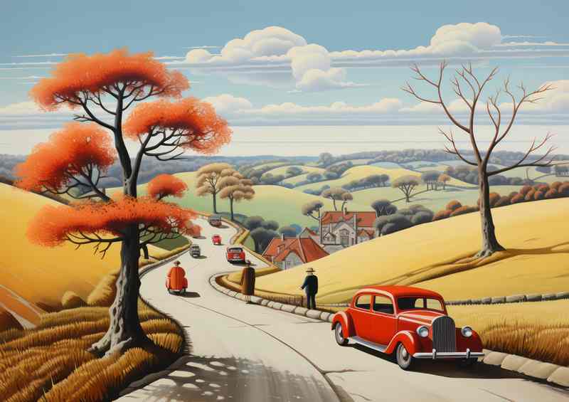 Harmony on the Hill | Metal Poster