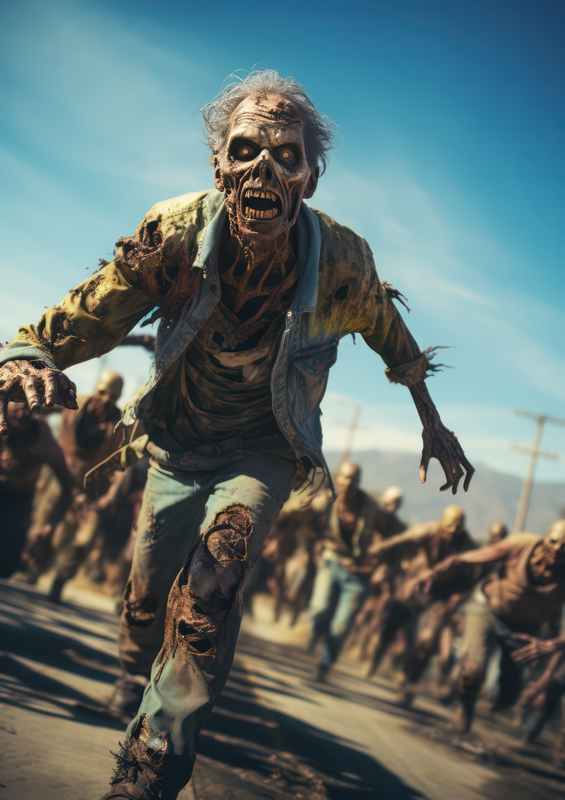 Zombies of California | Canvas