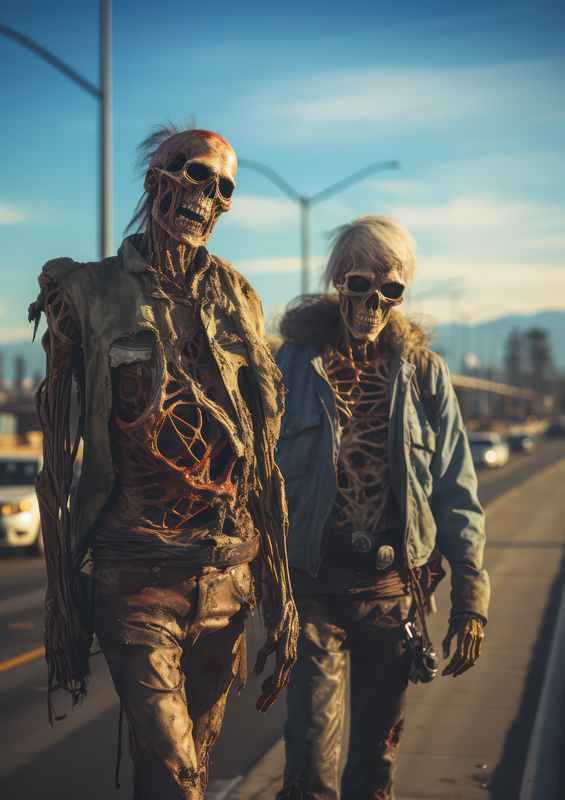 Zombies of California uprising | Canvas