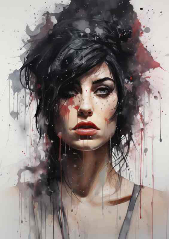 Amy winehouse the painted lady | Poster