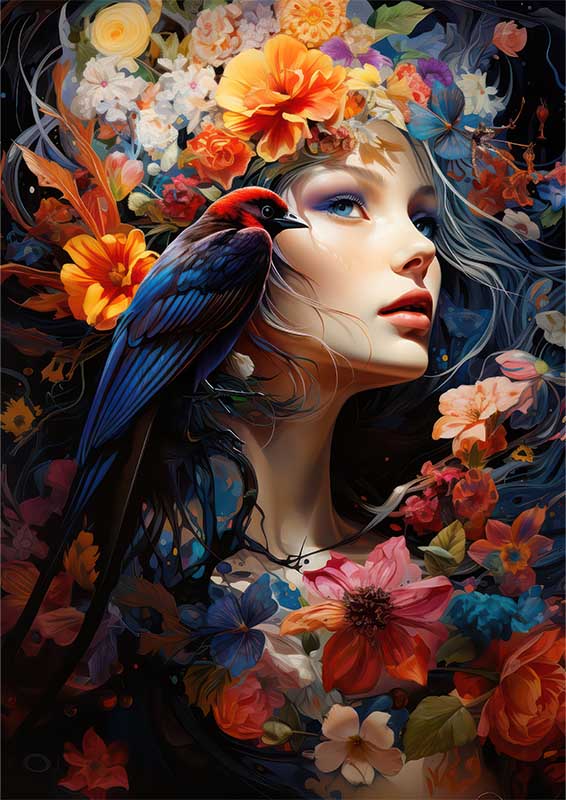 Palette Pleasures Reveling in Abstract Aesthetics | Di-Bond