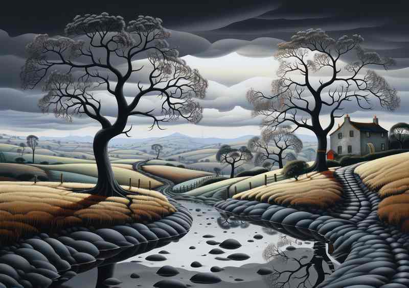 Stormy Days In Winter | Canvas