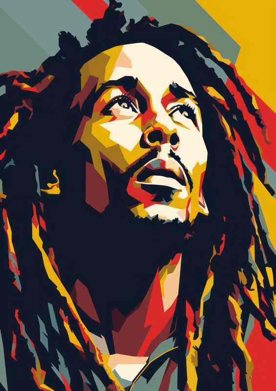 Bob Marley pop art | Di-Bond