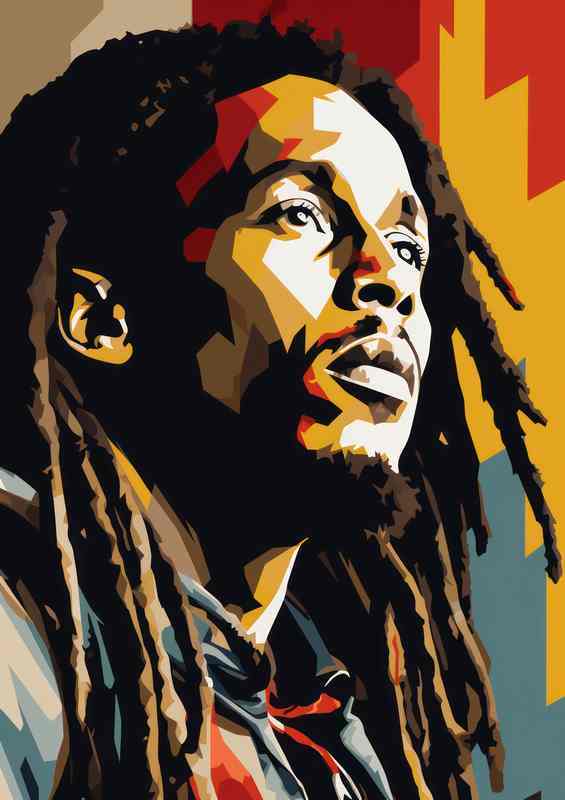 Bob Marley pop art robert nesta | Di-Bond