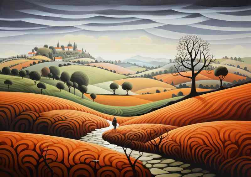 whimsical walk through the English Countryside | Di-Bond