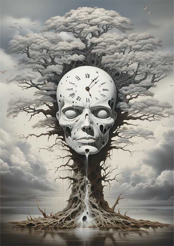 Shapes of Serenity Embracing Abstract Escapes | Di-Bond