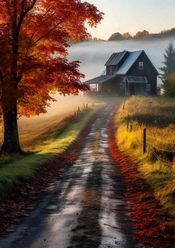 Traditional Scenic Grace | Canvas