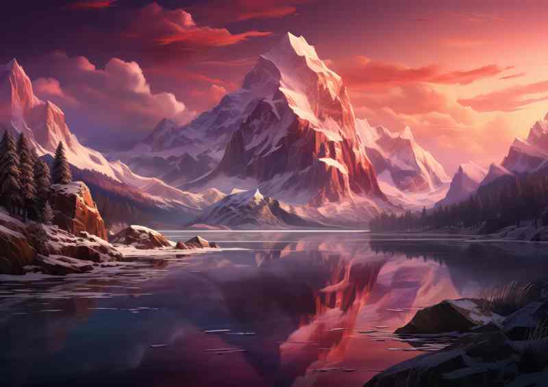 Mountains of Mercy | Canvas