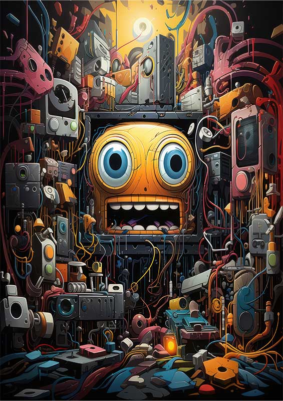 Technicolor Fantasies The Beauty of Surrealism | Poster