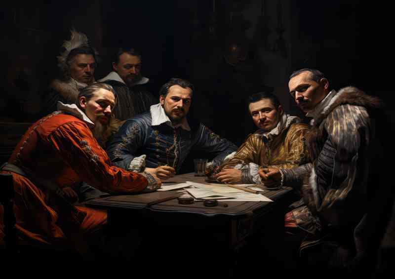 Behind Closed Doors, Schemes in Plotting Room | Canvas