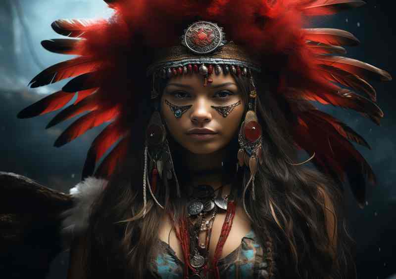 Colors of Continuity Native Indians and Vibrant Traditions | Poster