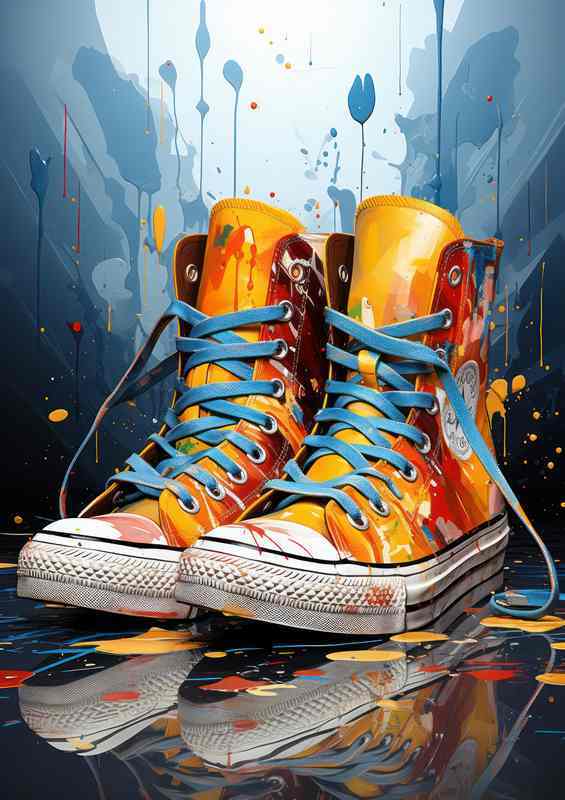 Bold Sneaker Palette Walks on Artistic Side | Canvas