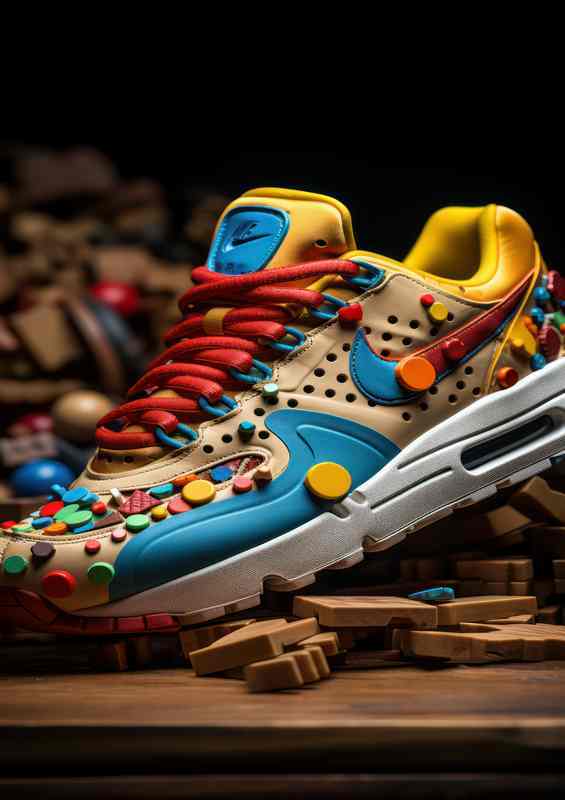 Dazzling Color Burst in Trainer Artwork | Di-Bond