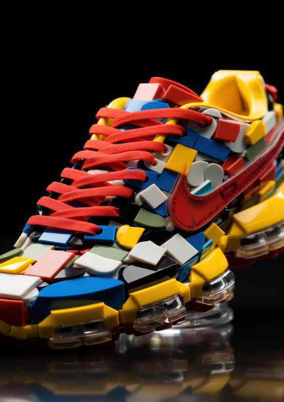 Kaleidoscopic Trainer Masterpieces Step into Style | Metal Poster