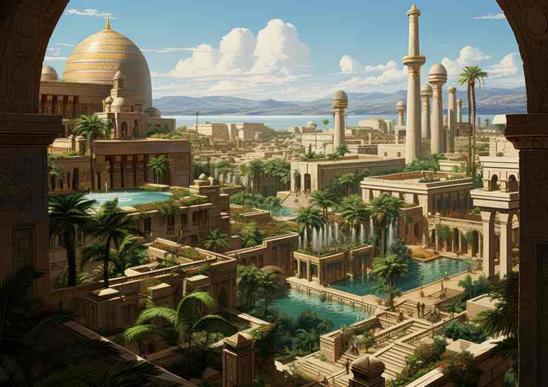 Sacred Sanctuary Mystical City of the Gods | Di-Bond