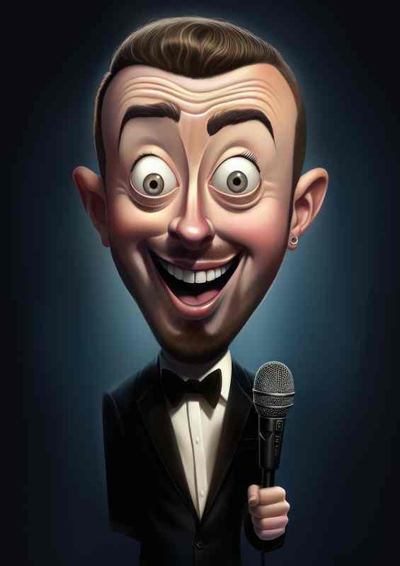 Caricature of Sam Smith | Di-Bond
