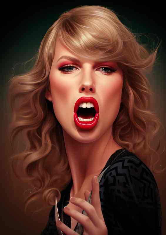 Caricature of Taylor swift | Poster