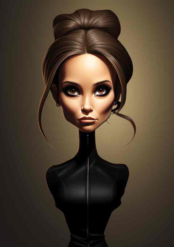 Caricature of Victoria Beckham | Poster