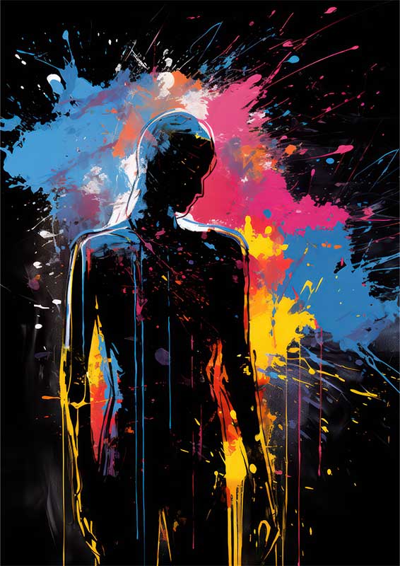 Beyond the Eye Interpreting Abstract Human Figures | Di-Bond