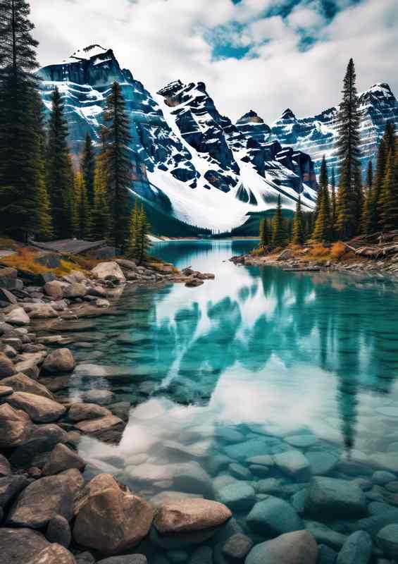 Canadas Nature Palette Turquoise Park Views | Poster