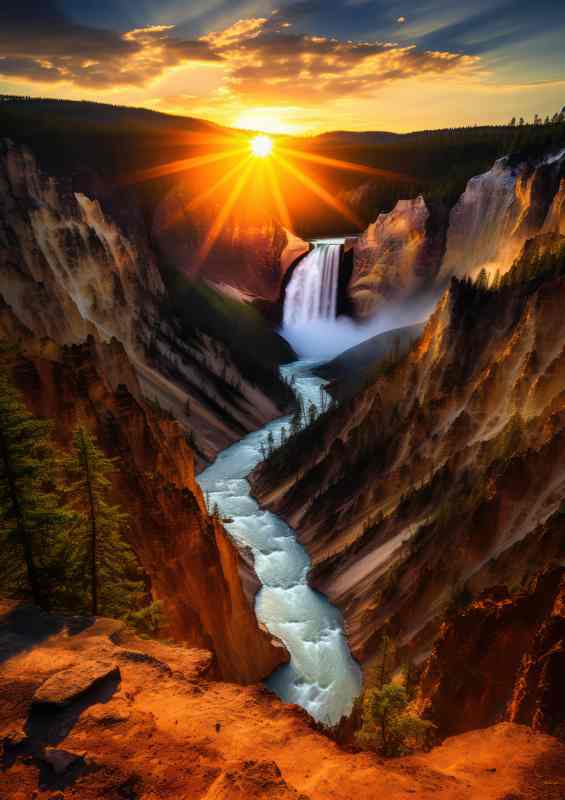 Eternal Depths Grand Canyon | Metal Poster