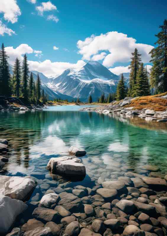 Peaceful Tranquility on A Sunny Day | Metal Poster