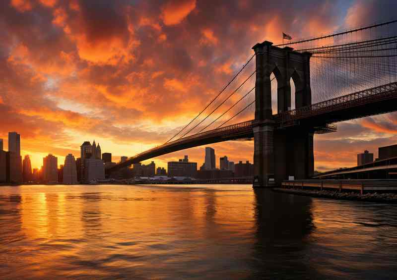 Bridge of Sunset Dreams | Di-Bond