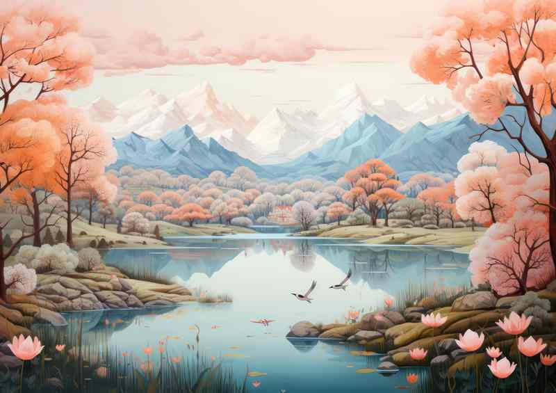 Lake Side Magical Moments | Canvas