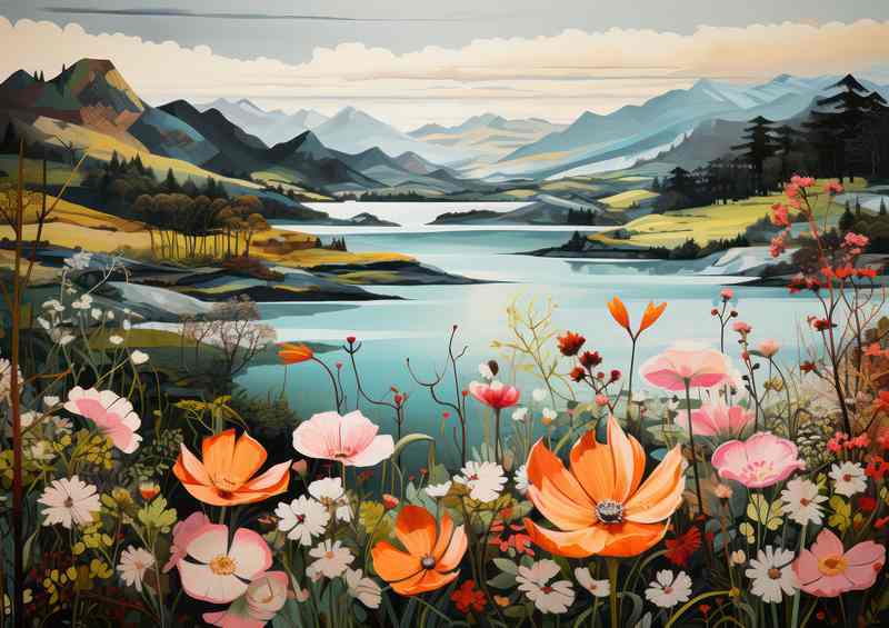 Lake of Beauty Whimsical Spectacular | Poster