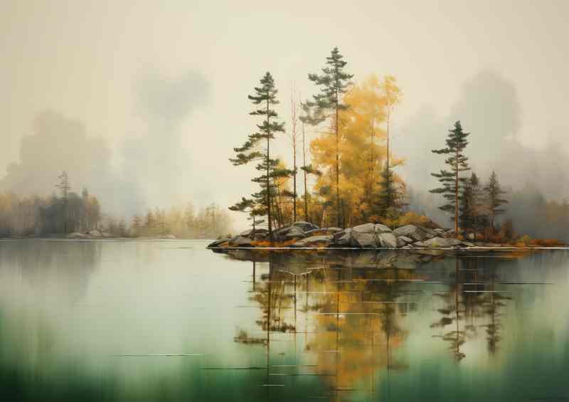 Lake of Mistical Wonders | Canvas