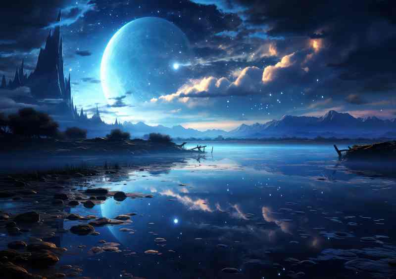 Lunar Waters | Canvas