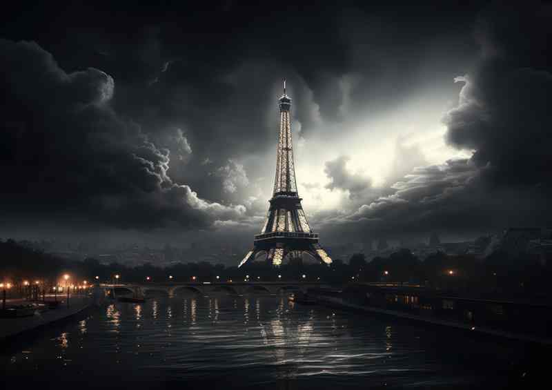 Paris In Monochhrome | Canvas