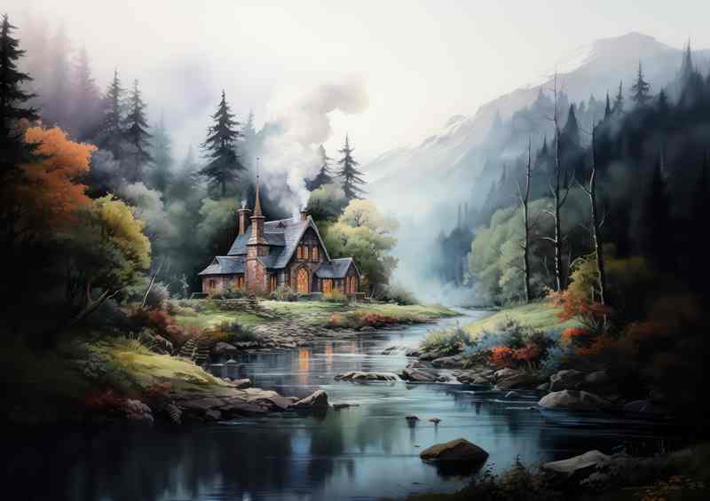 Serenity In The Woods | Poster