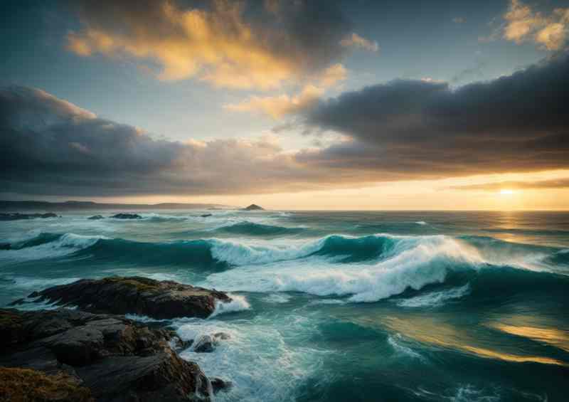 Serenity by the Shore | Poster