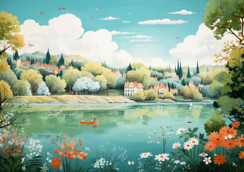 Serenity on The Waters | Di-Bond