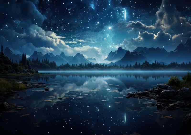 Shimmering Nights | Poster