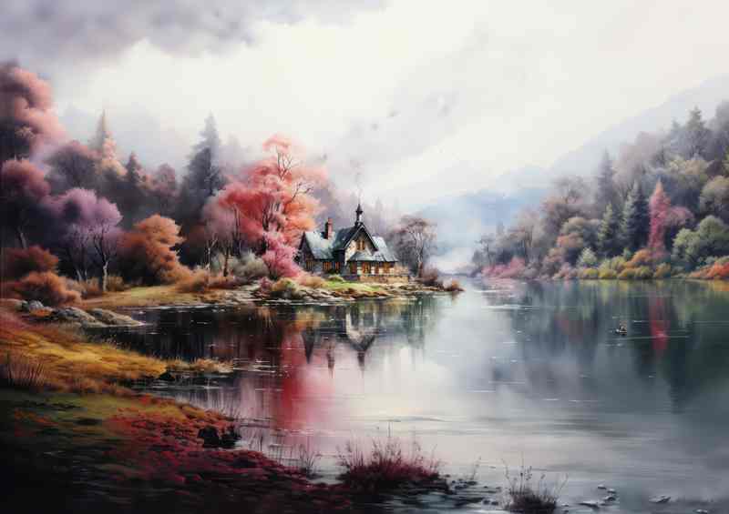 Stormy Skies River Ties | Canvas