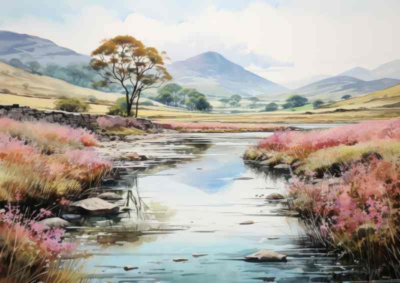 The Serenity of Dales | Metal Poster