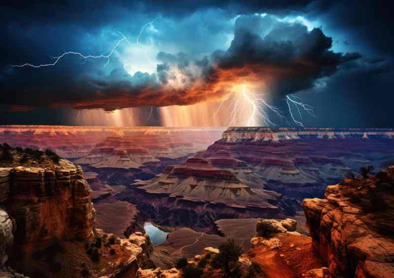 Thunder Bolts of Lightening | Poster