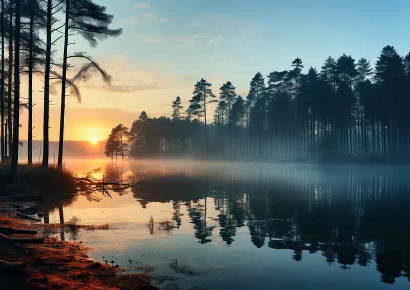 Timelss And Still A Moring Harmony | Di-Bond