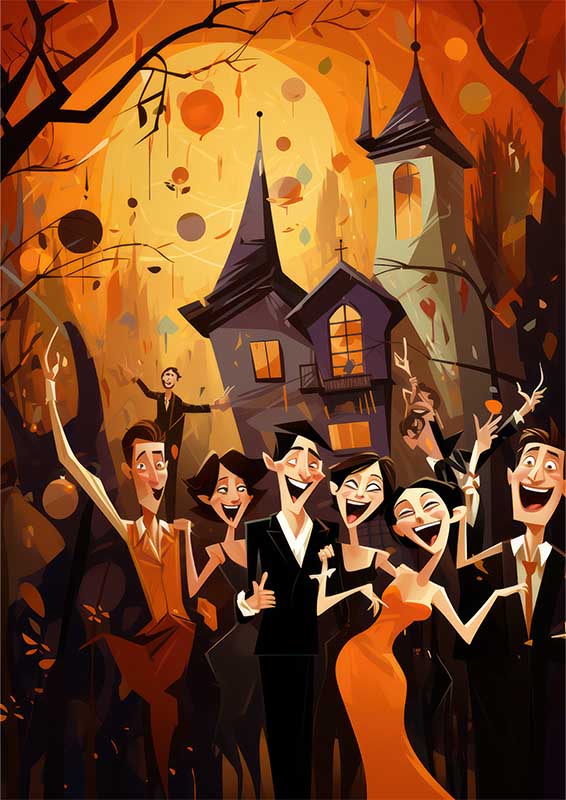 The Souls Silhouett A Dive into Abstract s | Canvas