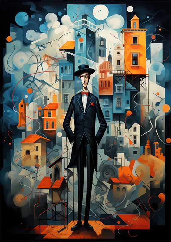 Unconventional Views People in the World of Abstract | Poster