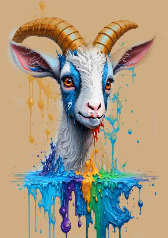 Spectrum of the Goat | Canvas