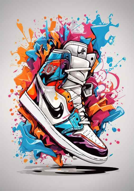 pectacular Spirit Sneaker | Metal Poster