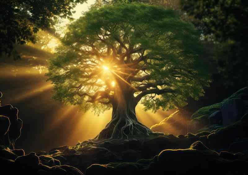 A Day in The Woods | Canvas