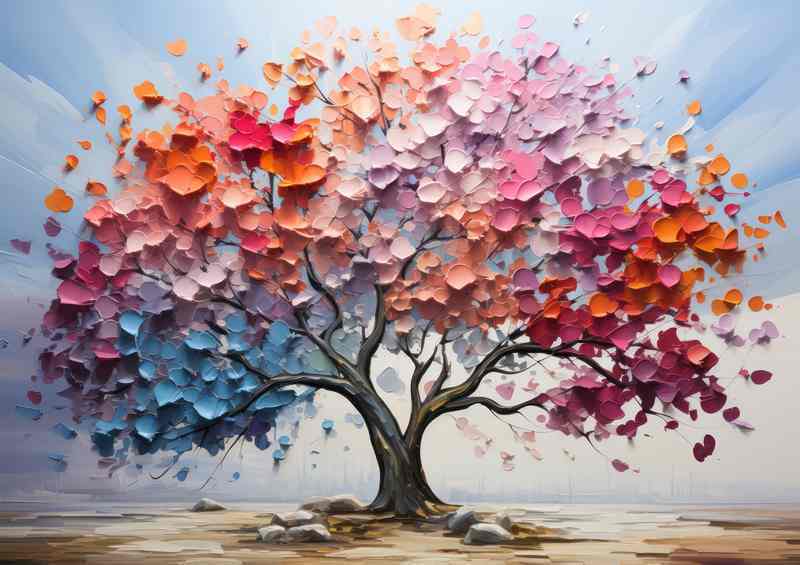 Abstract Petal Play | Canvas