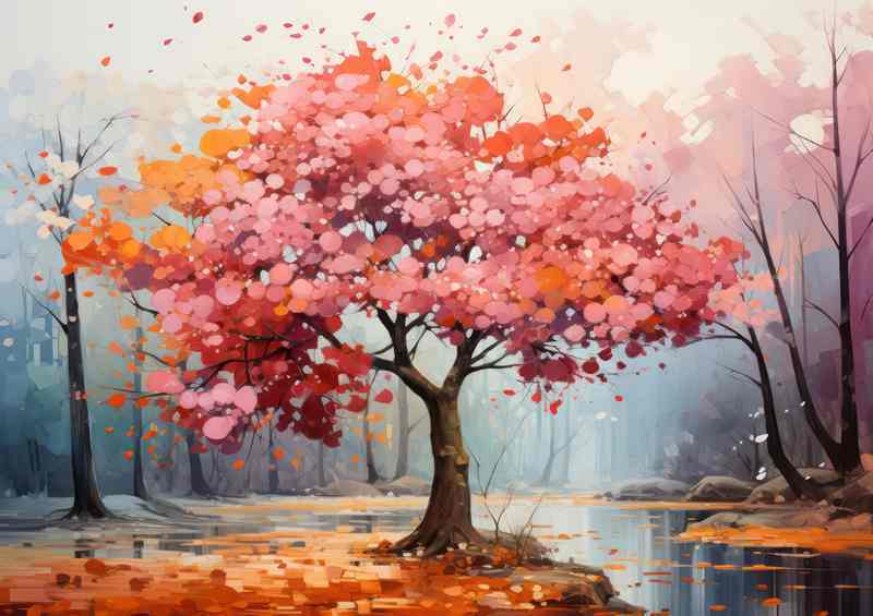 Blossoms of Delight Hues of Spring | Canvas