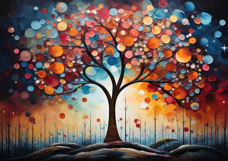 Burst of Blossoms | Metal Poster