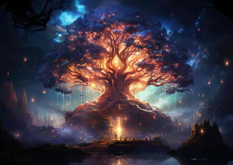 Glowing Impressions | Poster