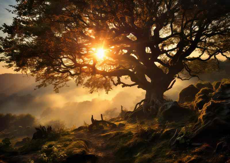 Sunlight A Golden Story | Metal Poster